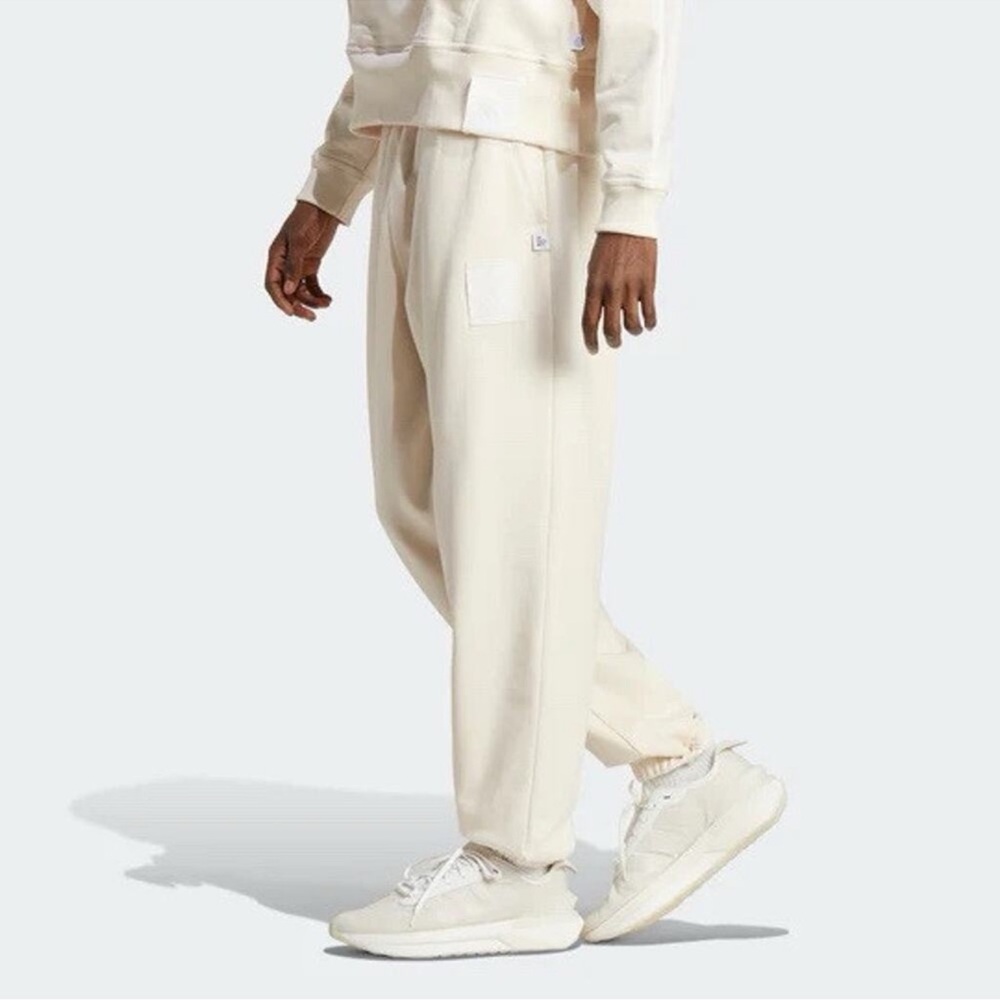 NWT Adidas Unisex size M cream non dyed heavy pant IC4076